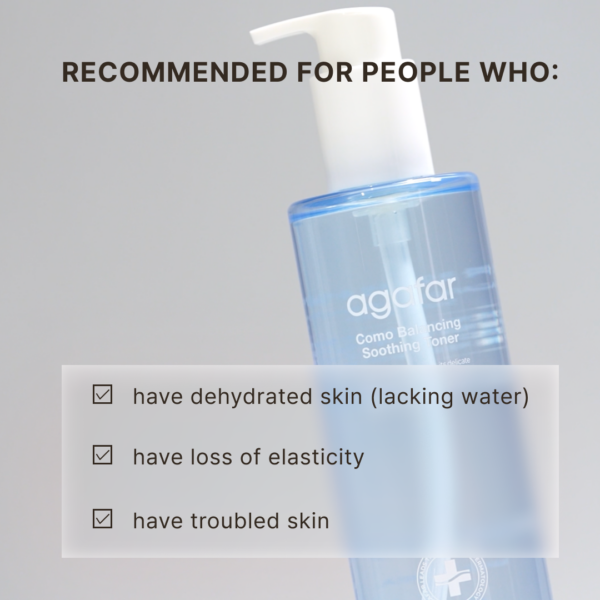 Agafar Como Balancing Soothing Toner - Image 4