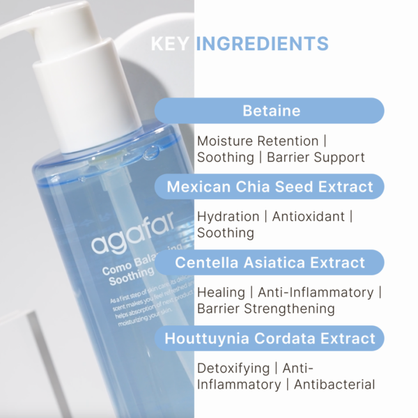 Agafar Como Balancing Soothing Toner - Image 5