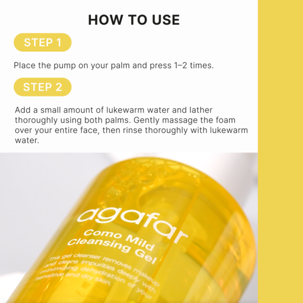 Agafar Como Mild Cleansing Gel - Image 6